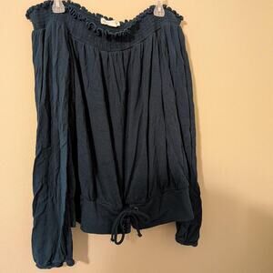 Aeropostale greenblue off the shoulder